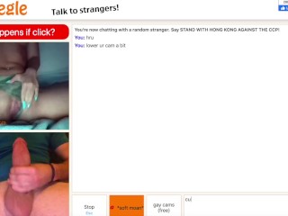 Omegle Girl With Chiseled Jawline Skips Early