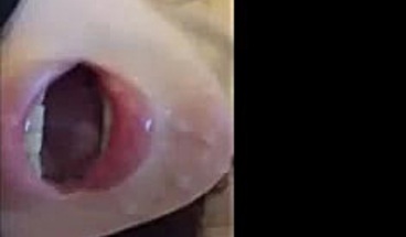 Blindfold Asian Fuck and Facial